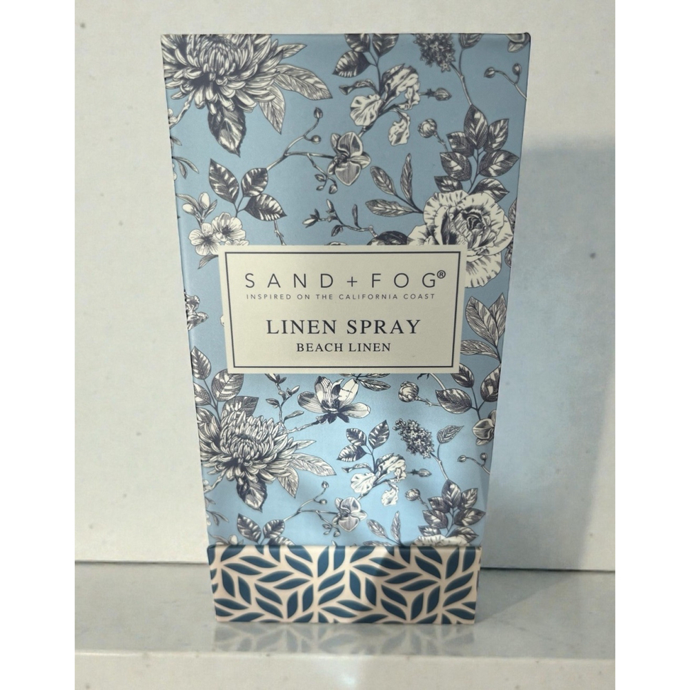 Sand + Fog Linen Spray Beach Linen 3.2oz New In Box - Sealed